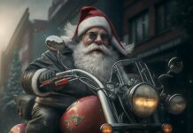 babbo natale realizzato con l'AI