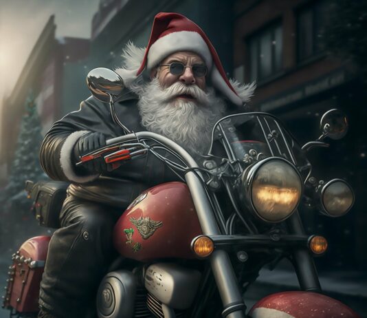 babbo natale realizzato con l'AI