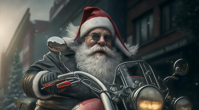 babbo natale realizzato con l'AI